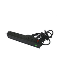 [SBT2330001] SBETECH SBE-TC006VSP - Barra de 6 contactos individuales polarizados 5-5R/ montaje horizontal /19"/ 1UR