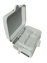 [SBT1940023] SBETECH SBE-CDEXTFTTX2X24NL - Caja de Distribución para FTTx para exterior Nueva Línea de 2x24, IP 65