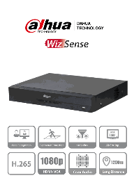 [DHT0360011] DAHUA XVR5108HE-I3 - DVR de 8 Canales 5 Megapixeles Lite/ WizSense/ H.265+/ 8 Canales +4 IP/ Hasta 12 Ch IP/ 1 Canal de Reconocimiento Facial/ SMD Plus/ Protección Perimetral/ 1 Puerto SATA/ 8&3 E&S de Alarmas/ 8 Entradas de Audio/ IoT&POS/ #LoNuevo