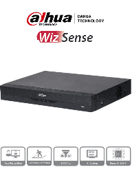 [DHT0370031] DAHUA XVR5116HE-I3 -DVR de 16 Canales 5 Megapixeles Lite/ WizSense/ IA/ H.265+/ 16 Canales HDCVI + 8 Canales IP/ Hasta 24 Canales IP/ 2 Ch de Recnocimiento Facial/ 16&3 E&S de Alarma/ 16 Entrada de Audio/ SMD Plus/ Funciones IoT&POS/ #LoNuevo