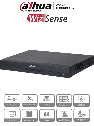 [DHT0370038] DAHUA XVR5232AN-I3 - DVR de 32 Canales de 5 Megapixeles Lite/ WizSense/ H.265+/ 2 Bahías de Discos Duros/ Hasta 32 Canales IP/ 2 Ch de Reconocimiento Facial/ SMD Plus/ Codificación IA/ Onvif/ Funciones IoT&POS/ Audio Bidireccional/ #LoNuevo