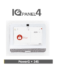 [DSC1170071] QOLSYS IQP4006 - Sistema de Alarma IQPanel4 Autocontenido , con Pantalla Tactil de 7", Power G 915 Mhz + Honeywell 345 Mhz. Con 4 Bocinas integradas (4W).