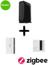 [WAN1320002] WULIAN SWITCHP - Paquete para automatizacion de iluminación desde APP en Samrtphone/ Incluye Brain o equipo principal. switch para controlar 2 y 3 lamparas/ Dispositivo para creacion y manipñuacion de escenas