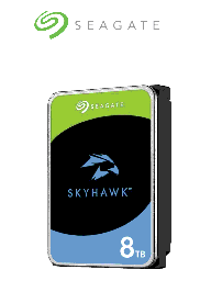 [SEA1490016] SEAGATE ST8000VE001- Disco Duro de 8TB SkyHawk AI/ 3.5"/ Para videovigilancia / SATA III/ 6 Gbit/s / 7200RPM / 256MB Caché