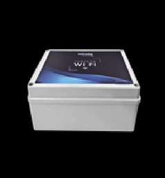 [TARJET-WIFI-LITE] Modulo WIFI LITE con gabinete para uso en Energizadores YONUSA / Aplicación sin costo / Botón de Pánico/ 1 Salida Propósito General