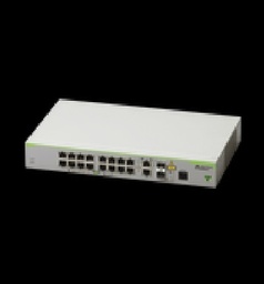 [AT-FS980M/18-10] Switch Administrable CentreCOM FS980M, Capa 3 de 16 Puertos 10/100 Mbps + 2 puertos RJ45 Gigabit/SFP Combo