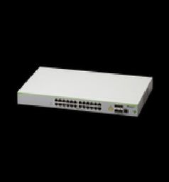 [AT-FS980M/28-10] Switch Administrable CentreCOM FS980M, Capa 3 de 24 Puertos 10/100 Mbps + 4 SFP Gigabit