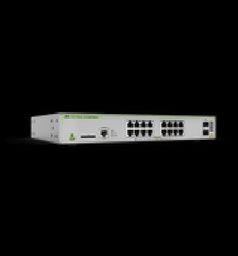 [AT-GS970M/18-10] Switch Administrable CentreCOM GS970M, Capa 3 de 16 Puertos 10/100/1000 Mbps + 2 puertos SFP Gigabit