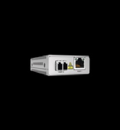 [AT-MMC2000/LC-960] Convertidor de medios gigabit ethernet a fibra Óptica, conector LC, multimodo (MMF), distancia de 220 hasta 500 m, con fuente de alimentación multi-región