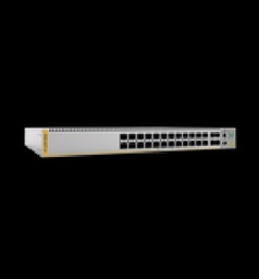 [AT-X220-28GS-10] Switch de fibra Óptica capa 3, 28 puertos 100/1000X SFP Gigabit