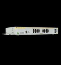 [AT-X230-18GT-10] Switch Administrable Capa 3, 16 puertos 10/100/1000 Mbps + 2 puertos SFP Gigabit