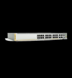 [AT-X230-28GP-10] Switch PoE+ Administrable Capa 3, 24 Puertos 10/100/1000 Mbps + 4 SFP Gigabit, 370 W