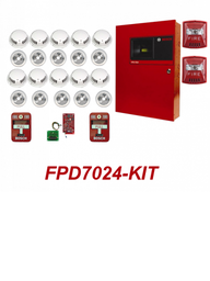 [RBM426002] BOSCH F_FPD7024KIT - Panel con tarjeta direccional / 10 Detectores de humo con bases / 2 Estaciones manuales / 2 Sirena ESTROBO / 1 FPE-7039- Módulo de expansión