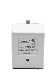 [DSC1220001] DSC PTC1640U - Transformador 16VCA / 40VA Fusible Interno para paneles y módulos de NEO, Power Series y Maxsys #LosPrincipales