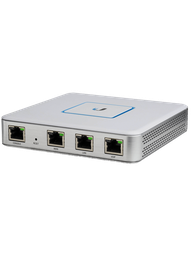 [UBI093006] UBIQUITI USG - Ruteador UniFi Security Gateway / 1 Puerto WAN Fast Ethernet / 3 Puertos LAN Gigabit Ethernet / Potente firewall / Compacto y Silencioso