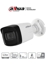 [DHT0290036] DAHUA HAC-HFW1500TL-28 - Camara Bullet de 5 Megapixeles/ Lente de 2.8 mm/ 111 Grados de Apertura/ IR de 40 Mts/ IP67/ Starlight/ DWDR/ Soporta: CVI/CVBS/AHD/TVI/