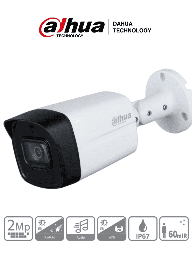 [DHT0290043] DAHUA HAC-HFW1231TLM-I6 - Camara Bullet de 2 Megapixeles/ Super Adapt/ Lente de 2.8 mm/ 107 Grados de Apertura/ IR de 60 Mts/ WDR Real de 130 dB/ IP67/ Soporta:CVI/CVBS/AHD/TVI/