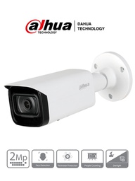 [DHT0030017] DAHUA IPC-HFW5241TN-S - Camara IP Bullet de 2 Megapixeles/ IA/ Lente de 3.6 mm/ H.265/ IR 80 Mts/ Detección de Rostros/ Protección Perimetral/ Ranura para MicroSD/ IP67/ IK10/ PoE #RETAIL