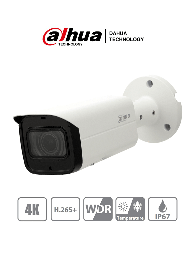 [DHT0030023] DAHUA IPC-HFW4831T-ASE - Camara IP Bullet de 8 Megapixeles/ Lente de 4mm/ IR de 80 Mts/ WDR Real/ E&S de Audio/ E&S Alarma/ IVS/ IP67/ IK10/ ePoE/ #RETAIL