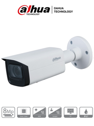 [DHT0030039] DAHUA DH-IPC-HFW2831T-ZS - Camara IP Bullet de 8 Megapixeles/ 4k/ Lente Motorizado de 2.7 a 13.5mm/ IR de 60 Mts/ H.265/ WDR/ IP67/ PoE/ Ranura para MicroSD/