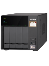 [QNP1920021] QNAP TS4738G - NAS SERVIDOR DE ARCHIVOS/ 4 BAHIAS SATA/ PROCESADOR QUADCORE TURBO CORE 3.4 GHZ/ 8GB RAM EXPANDIBLE/ 4 PUERTOS LAN GIGABIT/