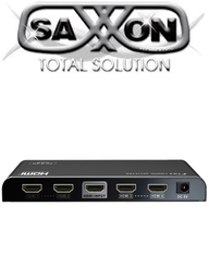 [TVM017012] SAXXON LKV314V20- Divisor de Video HDMI/ 1 Entrada y 4 Salidas/ Soporta Resoluciones de Hasta 4k & 2k @ 60Hz/ Compatible con HDMI2.0 y HDCP2.0/ Soporta HDMI 3D/ #ESM2022