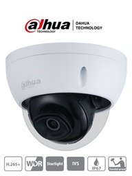 [DHT0040012] DAHUA IPC-HDBW2231E-S-S2 - Cámara IP Domo Antivandálica de 2 Megapixeles/ Lente de 2.8mm/ 106 Grados de Apertura/ Metalica/ IR 30 de Mts/ WDR Real de 120 dB/ Ranura para MicroSD/ IP67/ IK10/ Videoanaliticos con IVS/