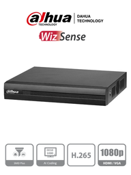 [DHT0370012] DAHUA XVR1B16-I - DVR de 16 Canales 1080p Lite/ WizSense/ Cooper-I/ H.265+/ 16 Canales+2IP o Hasta 18 Ch IP/ 8 Canales SMD Plus/ Busqueda Inteligente (Humanos y Vehiculos)/ Codificación Inteligente/ 1 Puerto Sata de hasta 6TB/ Smart Audio/