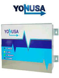 [YON6500001] YONUSA EY1200012725 - Energizador para cerco eléctrico / 12,000V / Cubre hasta 1200 mts lineales / Soporta Sirena cableada/ Modulo WiFi y batería de respaldo/ SXN2290001