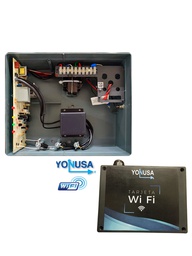 [YON6500006] YONUSA EYNG12001WIFI - Paquete de ENERGIZADOR de nueva generacion 12 000V / Modulo WiFi para control desde SMARTPHONE / Hasta 2 500 Mts lineales