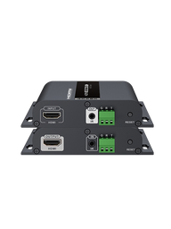 [TVT017005] SAXXON LKV683S- Kit extensor HDMI sobre IP/ Resolucion 4K/ 30Hz/ Hasta 120 Metros/ Control RS232/ HdBIT/ CAT 5E/ 6/ Transmision de IR/ Compatible con HDCP 1.4