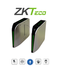 [ZKT0910010] ZKTECO FBL300 - Barrera Peatonal Retraible / Bidireccional / Acero SUS304 / Aleta de Acrílico / 110V / 35 Personas x Min / Carril 60 cm / Exterior Protegido / 2 millones de Ciclos / Infrarrojos de Seguridad / No cuenta con Lectores y Panel