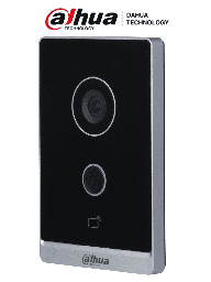 [DHT2220015] DAHUA DHI-VTO2211G-WP - Frente de Calle Wifi para Videoportero IP/ Función Independiente/ Diseño Ultradelgado y Estetico/ 2 Megapixeles y 125 Grados de Apertura/ Apertura de Puerta con Tarjeta Mifare, App y Monitor/ IP65/ Poe Estándar/ E&S de Alarma/