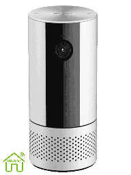 [WLN477002] WULIAN CYLINCAM - Cámara multifuncional cuenta con resolución de 1080P, Audio, IR para visión Nocturna. rotacion de 360 grados/ Medición de calidad del aire/ Comunicacion Wifi y protocolo Zigbee/ 12 VDC