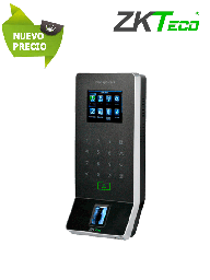 [ZKT0680041] ZKTECO PROCAPTUREXID - Terminal de Control de Acceso Profesional de Huella y Tarjeta / 20,000 Huellas/ 10,000 Tarjetas RFID 125 Khz / Lector SilkID / PoE / Timbre Inalámbrico / Interior / Licencia Bio Access MTD Gratis / #MTD