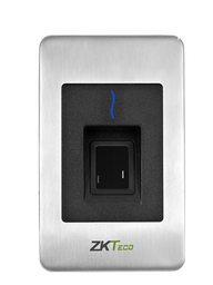 [ZAS063001] ZKTECO FR1500HID - Lector Esclavo De Huella SILK ID Tarjetas HID 125 Khz / IP65 / RS485 / Led Indicador De Estado. (Sobre Pedido)