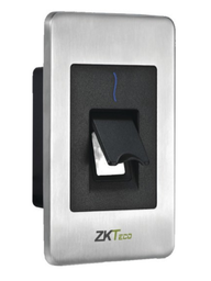 [ZKT063007] ZKTECO FR1500WP - Lector Esclavo De Huella SILK ID Tarjetas ID 125 Khz / IP65 / RS485 y Led Indicador de Estado / Compatible con Paneles InBio