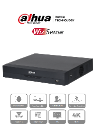 [DHT0180002] DAHUA NVR2104HS-P-I - NVR de 8 Megapixeles/ 4k/ 4 Canales IP/ WizSense/ 4 Puertos Poe/ H.265+/ 80 mbps/ HDMI y VGA/ 1 Canal con Reconocimiento Facial o 2 Canales con Protección Perimetral o 4 Canales con SMD/ 1 Sata de de Hasta 8TB/