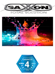 [TVM184001] SAXXON AN5535B1 - Pantalla LED de 55 pulgadas para video wall / 1080p / Marco ultra delgado 3.5 mm / Brillo 500 CD / M2 / PIP / 1 HDMI / 1 DVI / 1 VGA / 1 B NC /