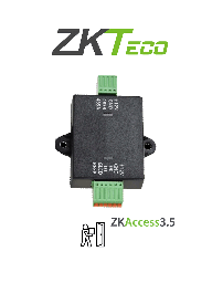 [ZKT0730009] ZKTECO WR485 - Convertidor de Conexión RS485 a Wiegand / Compatible con Panel de Control de Acceso C2260