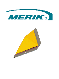 [MER151028] MERIK 12300EY - Cobra par de biseles laterales amarillos para remate final de picos poncha llantas 12300PYp