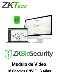 [ZKA6030007] ZKTECO ZKBSVIDP163Y - Modulo de Vídeo para Biosecurity / Soporta hasta 16 Canales / ONVIF / Vigencia 3 Años