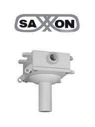 [42160] SAXXON WBWH&WB8203 - Brazo de montaje en techo de 20CM con caja de conexiones para gabinete / Aluminio/ #Ofertas AAA